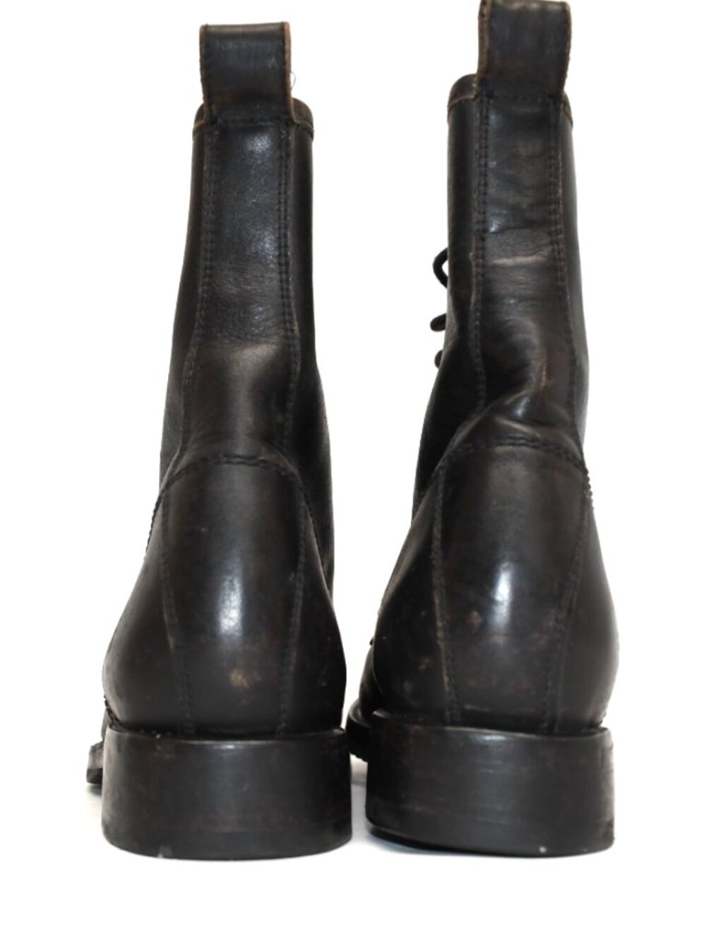 New! Frye Veronica Combat Boot Antique Black Size 9 B 3476272 DD533 - Picture 5 of 7
